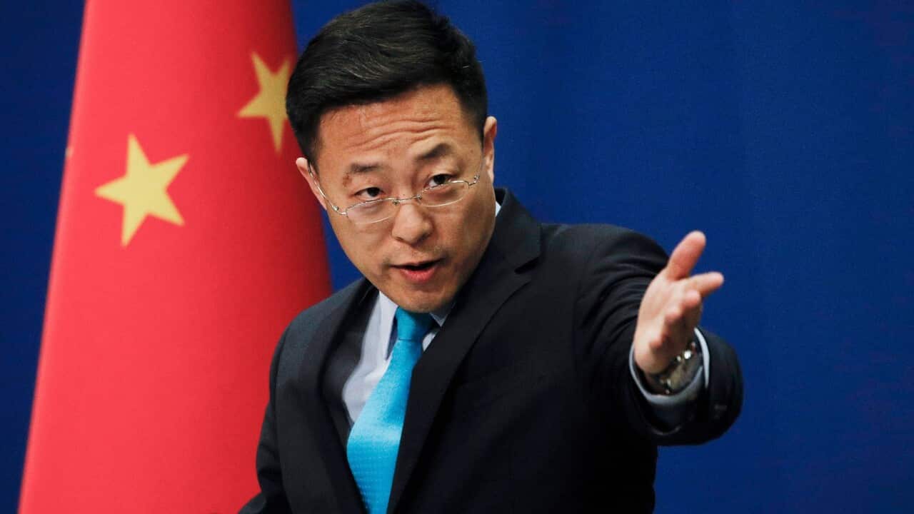 China's Foreign Ministry spokesman Zhao Lijian