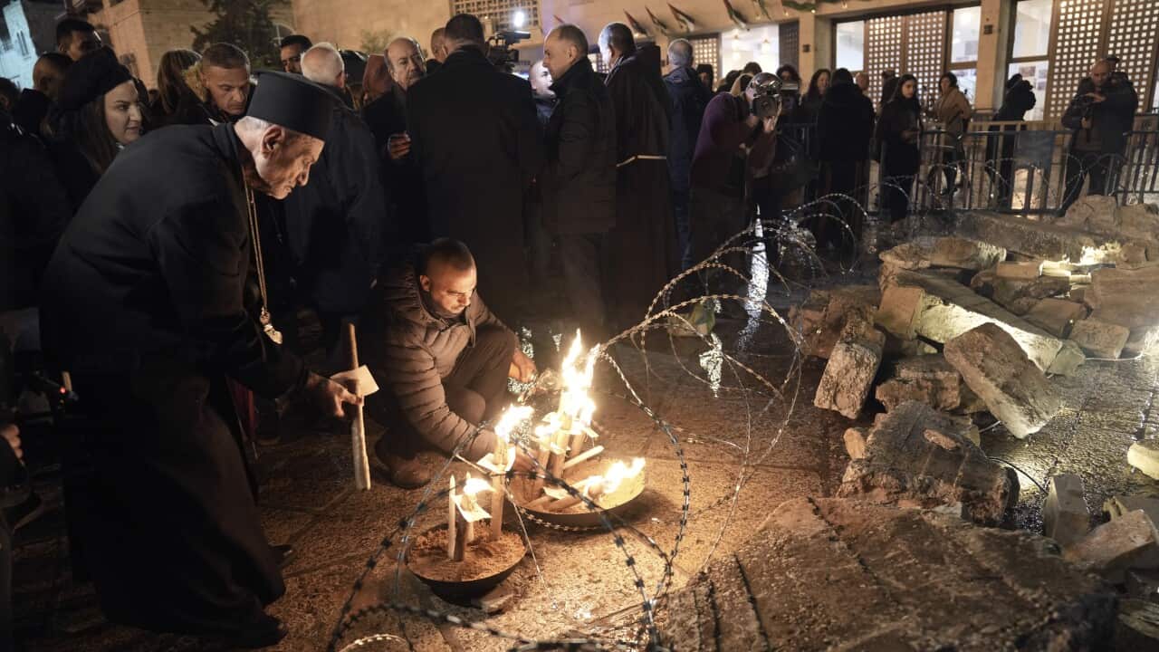 APTOPIX Israel Palestinians Christmas