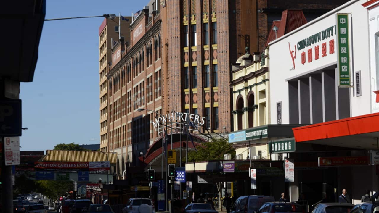 Buildings in Fortitude Valley