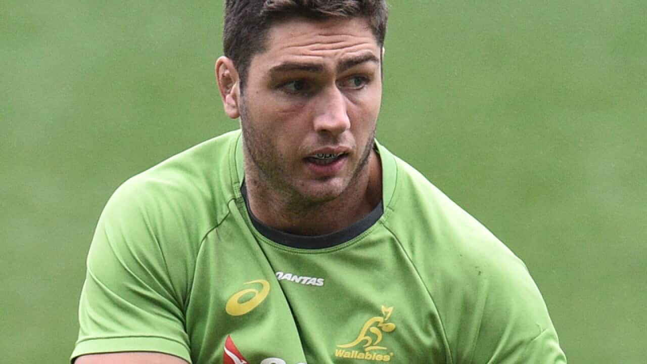 Australian Wallabies player Rob Simmons