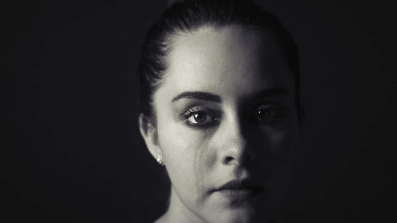 Crying girl
