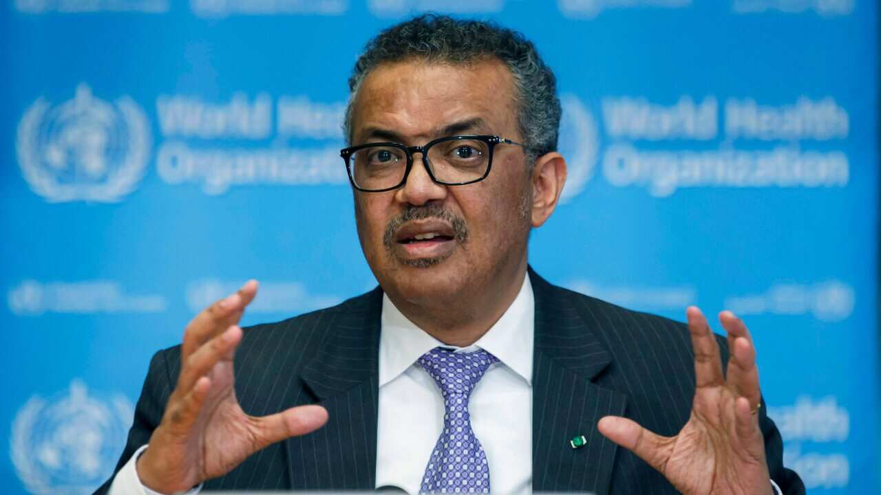 Tedros Adhanom Ghebreyesus, Director General of the World Health Organization.