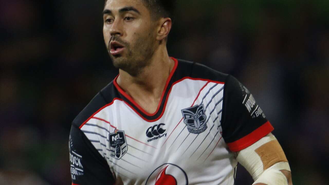 NZ Warriors halfback Shaun Johnson