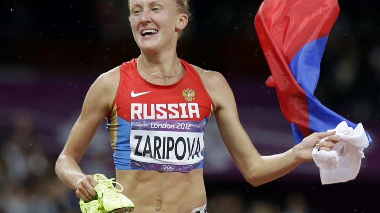 Russia's Yuliya Zaripova