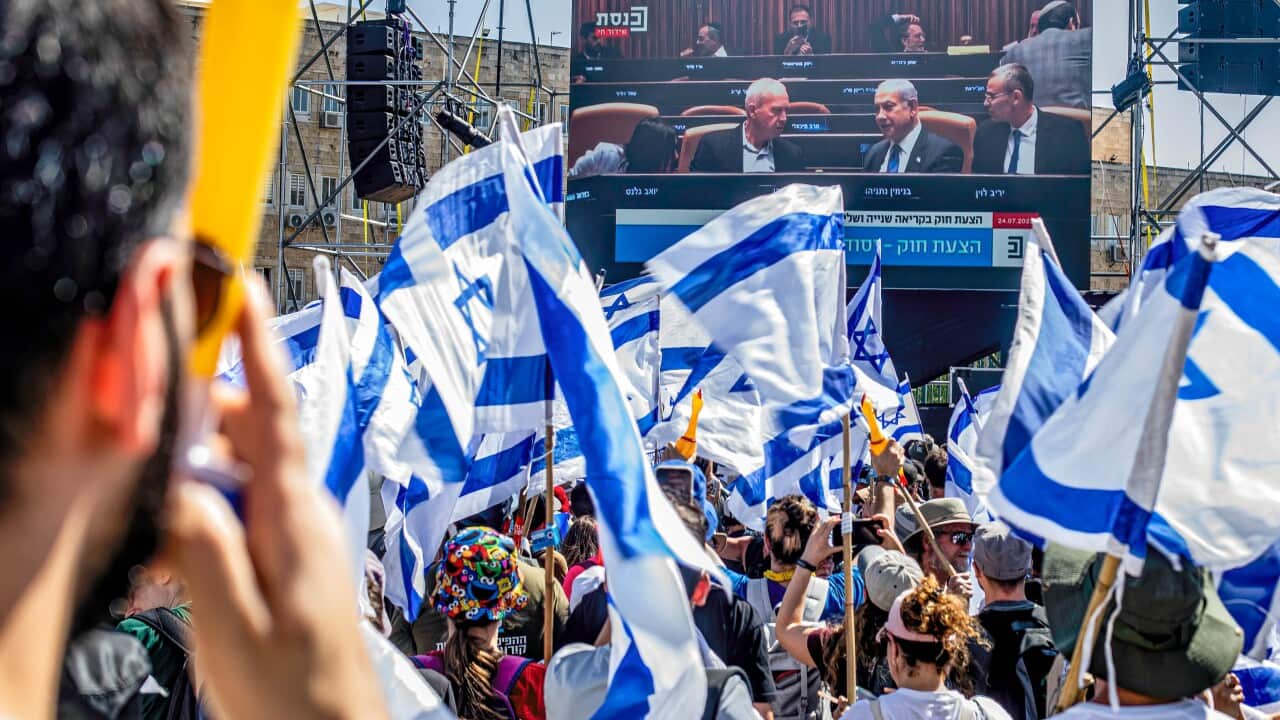 Israel Judicial reform in Jerusalem, Israel - 24 Jul 2023