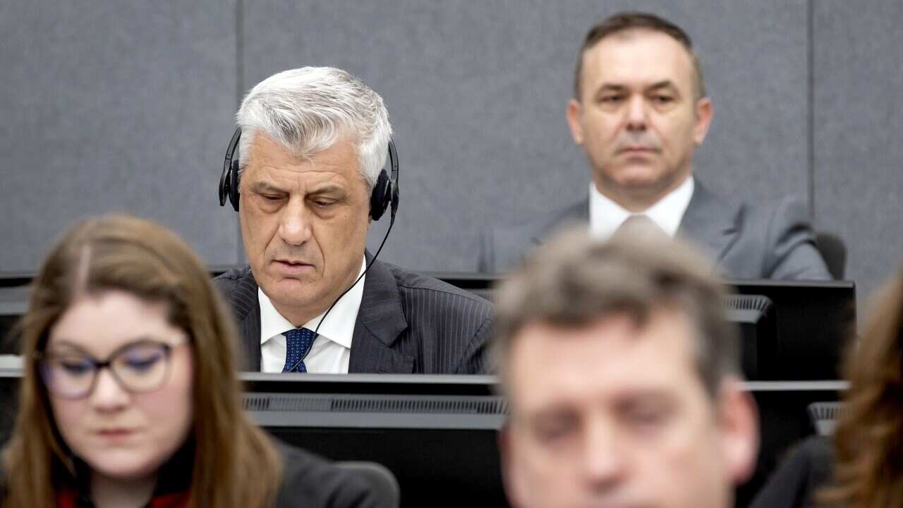 Trial against former Kosovo president Thai starts (pool)