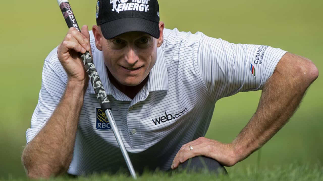 Golfer Jim Furyk of the United States