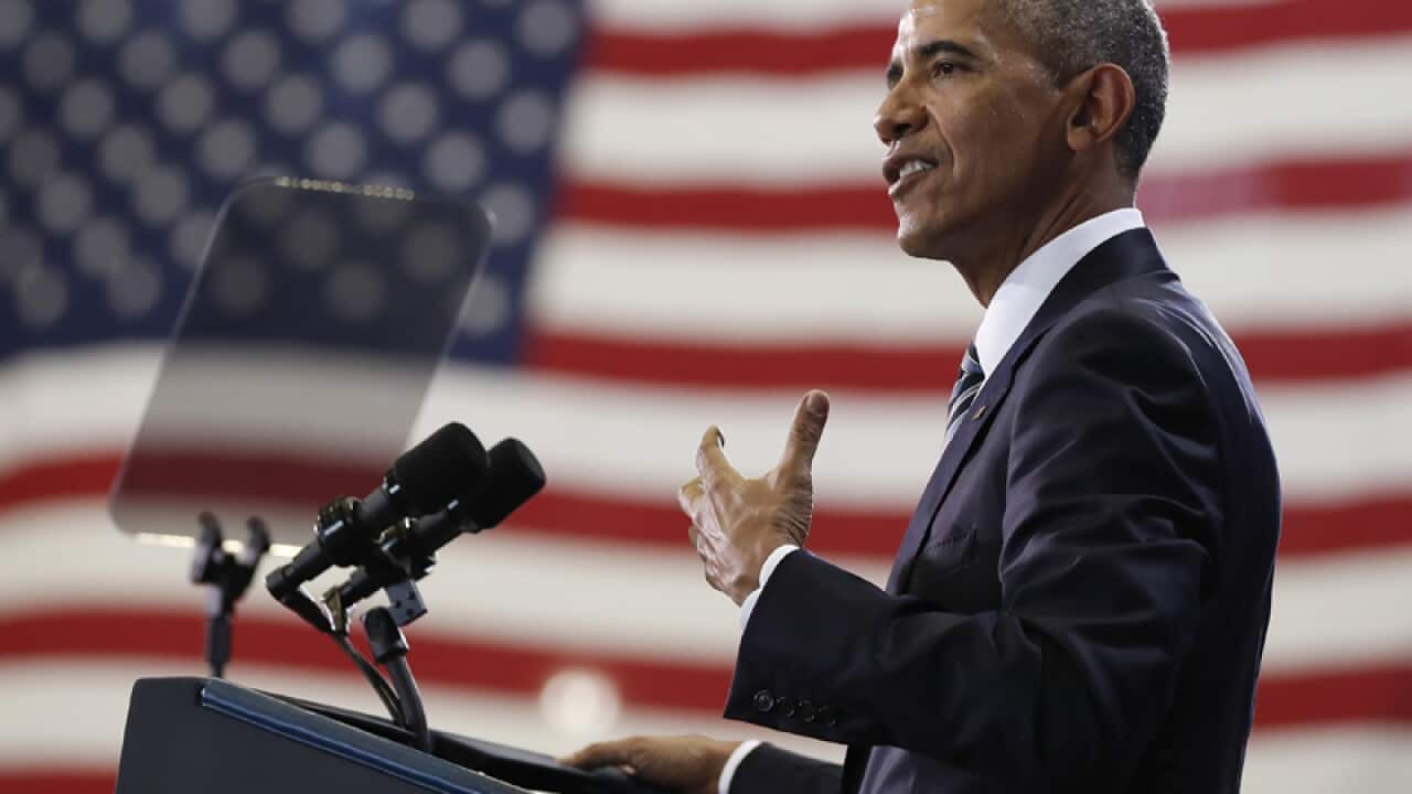 US President Barack Obama