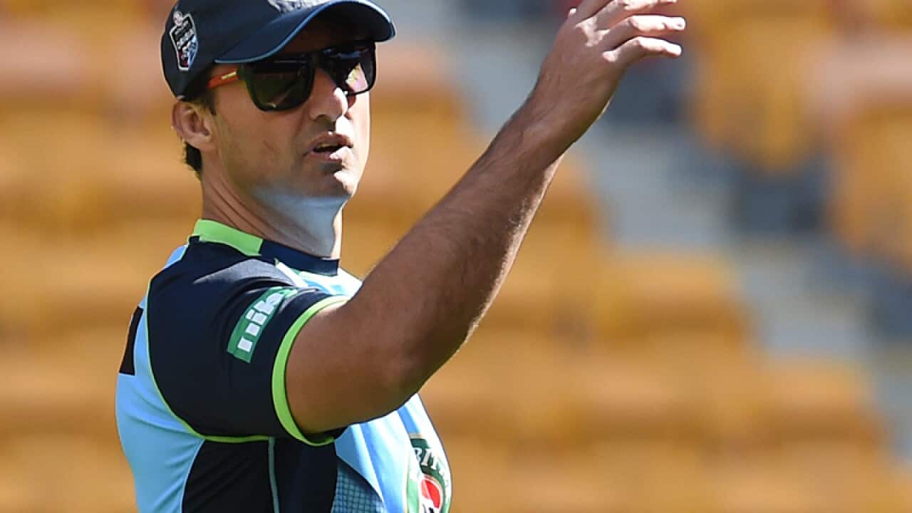NSW Blues coach Laurie Daley