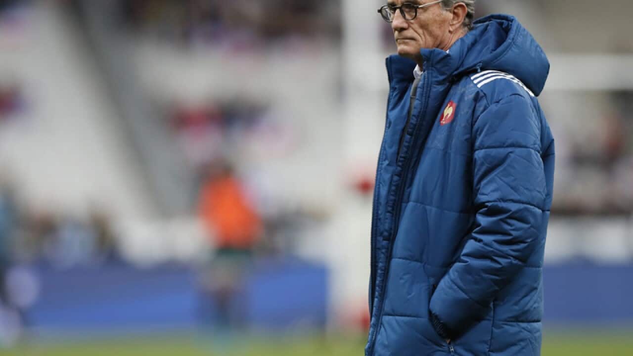France's head coach Guy Noves