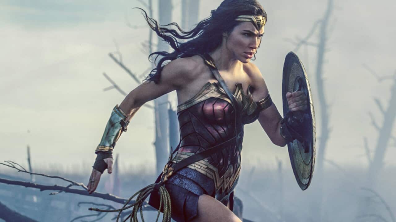 Israeli actress Gal Gadot as Wonder Woman