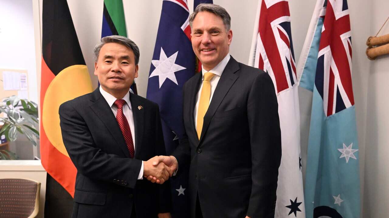 RICHARD MARLES LEE JONG-SUP MEETING