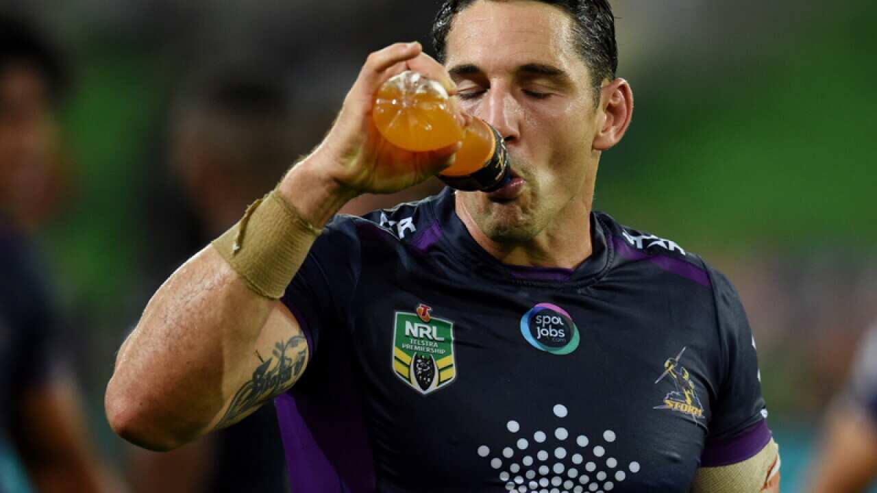 Billy Slater of the Storm