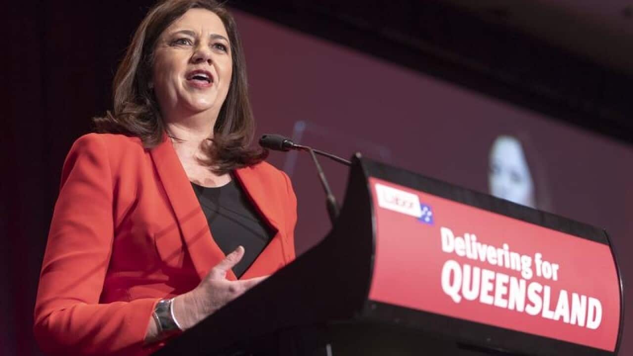Queensland Premier Annastacia Palaszczuk at the Labor conference.