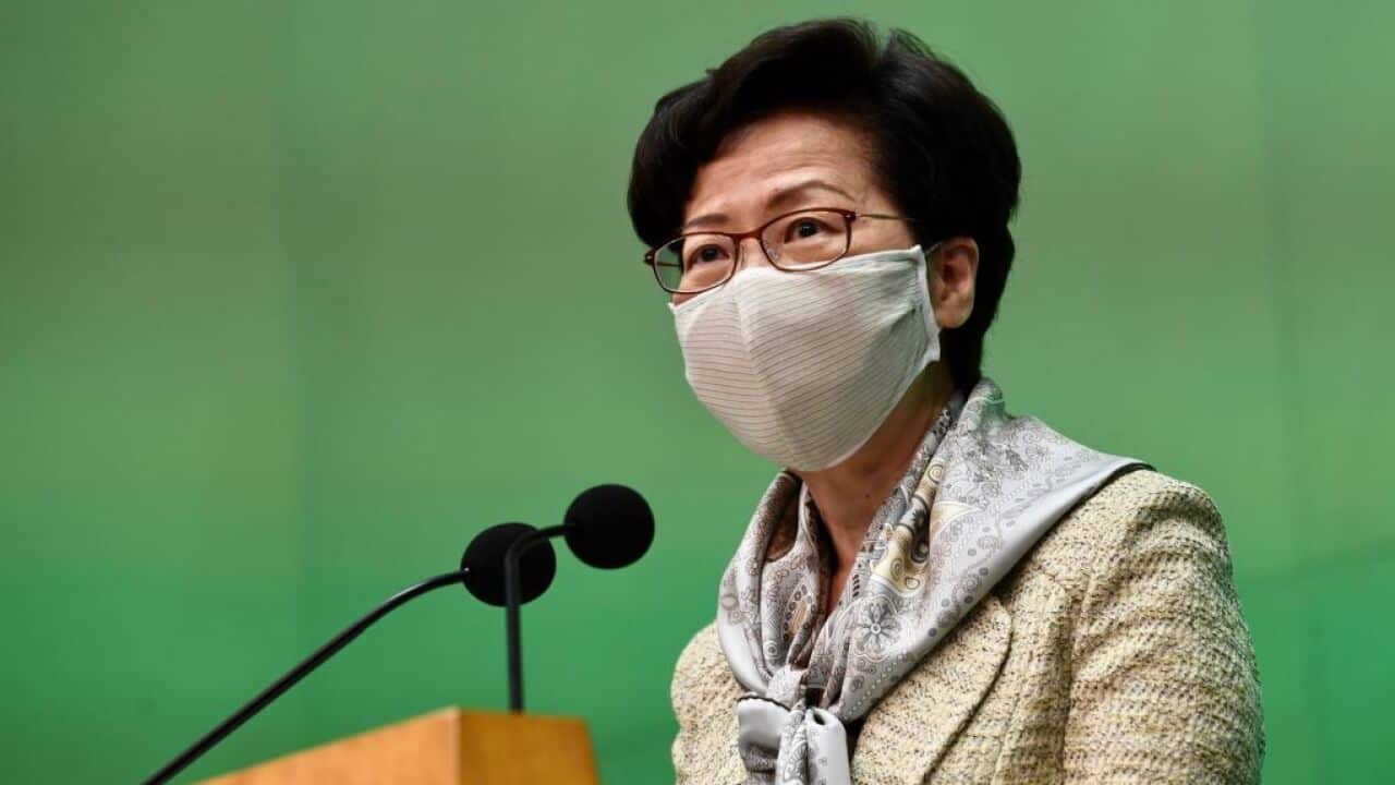 Hong Kong Chief Executive Carrie Lam said the security law is the 'most important' development since their handover.