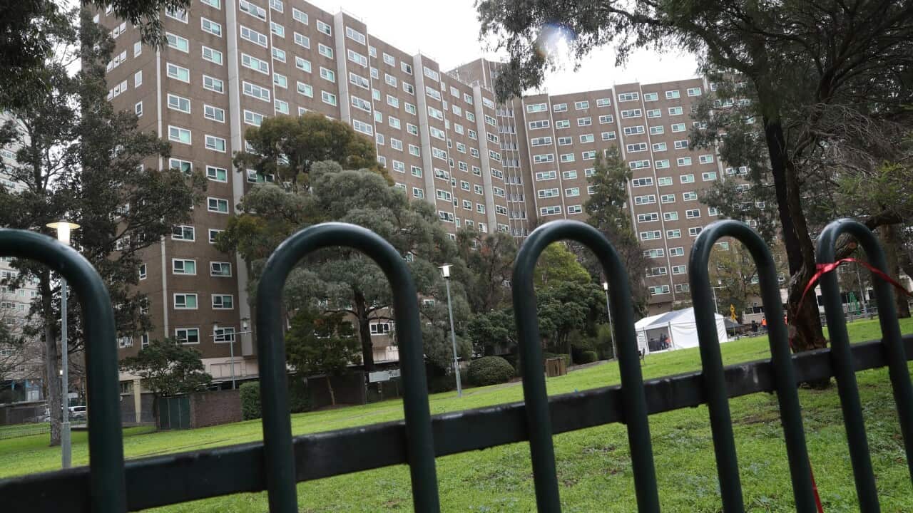 Melbourne’s Alfred Street public housing