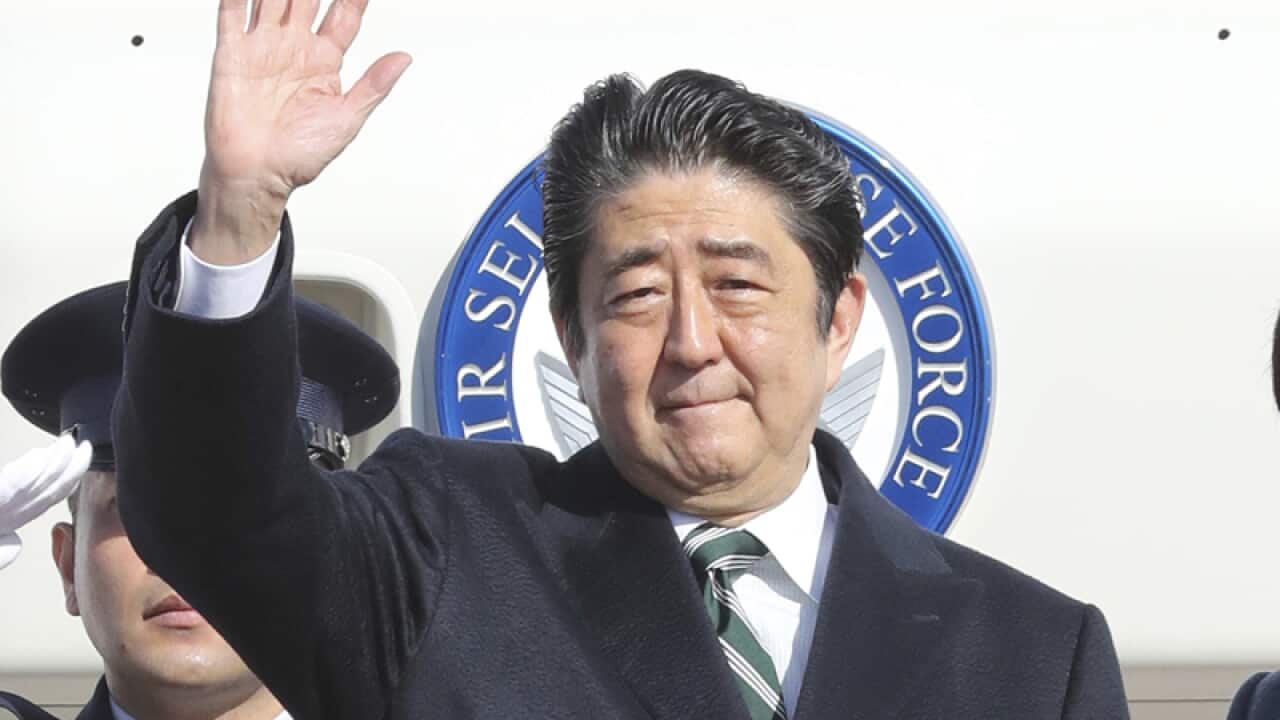 Japan's Prime Minister Shinzo Abe