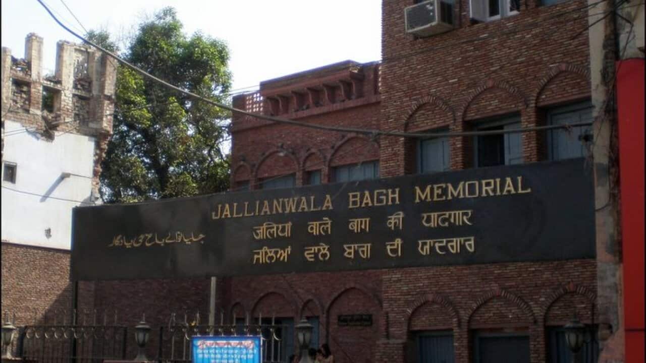 The site of the 1919 shooting massacre by the British on unarmed Punjabis
