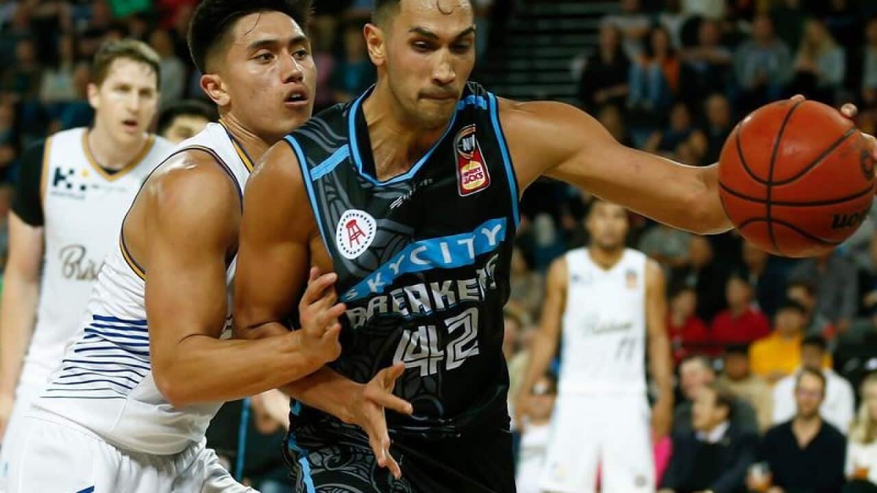 Tai Wesley of the NZ Breakers