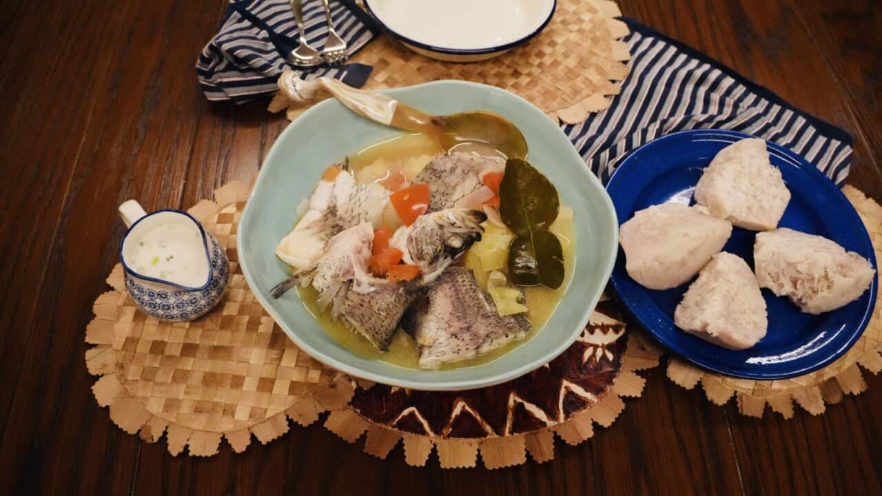Suva Market fish soup