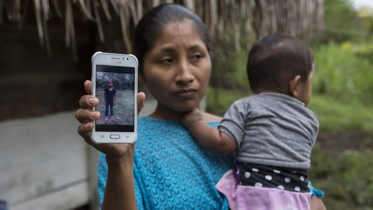 Claudia Maquin's daughter died in a Texas hospital after being taken into custody by border patrol.