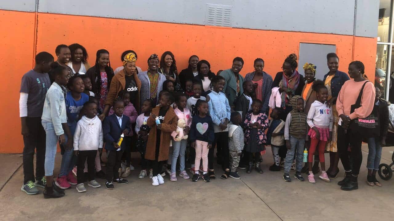 members of It Take a Village group