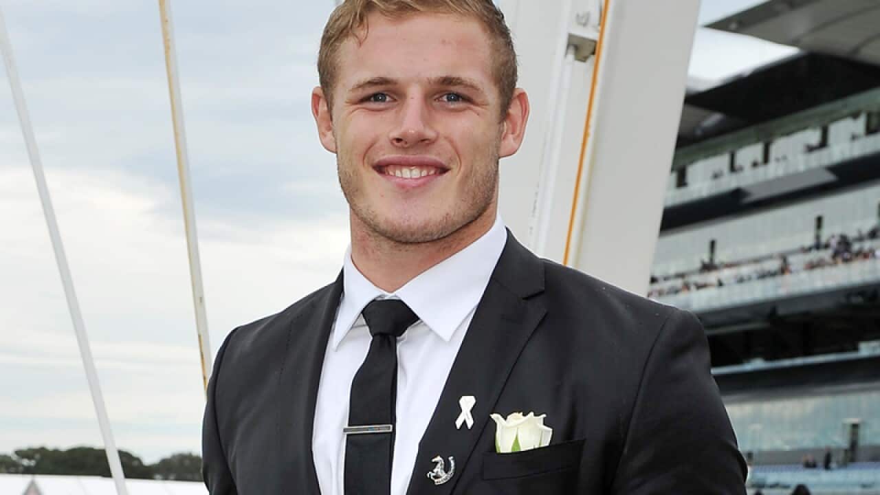 NRL player Tom Burgess.