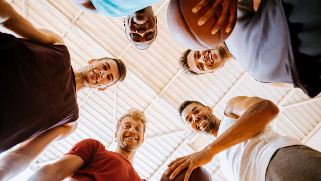 basketball making friends