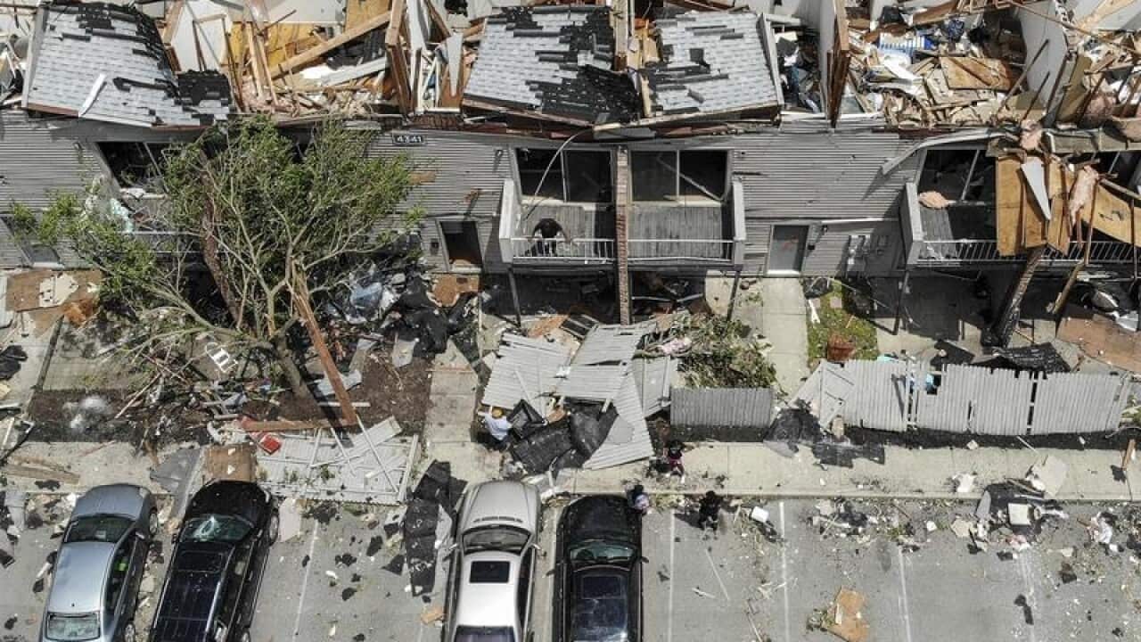 Tornado damage