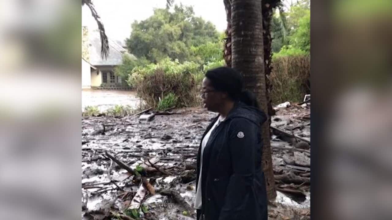 Oprah mudslide