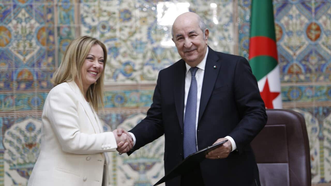 Italian PM Meloni visits Algeria
