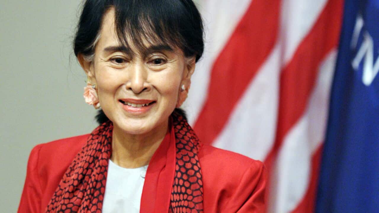 Suu Kyi supports easing of US sanctions