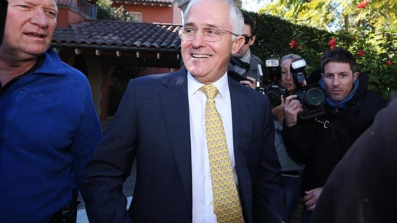 ELECTION16 MALCOLM TURNBULL