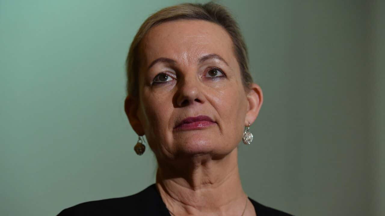 Environment Minister Sussan Ley at a press conference at Parliament House in Canberra on Thursday, 24 June, 2021.
