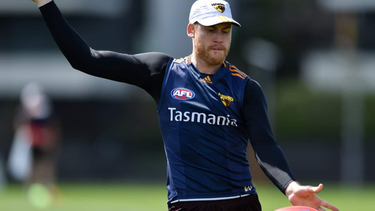 Hawthorn player Jarryd Roughead