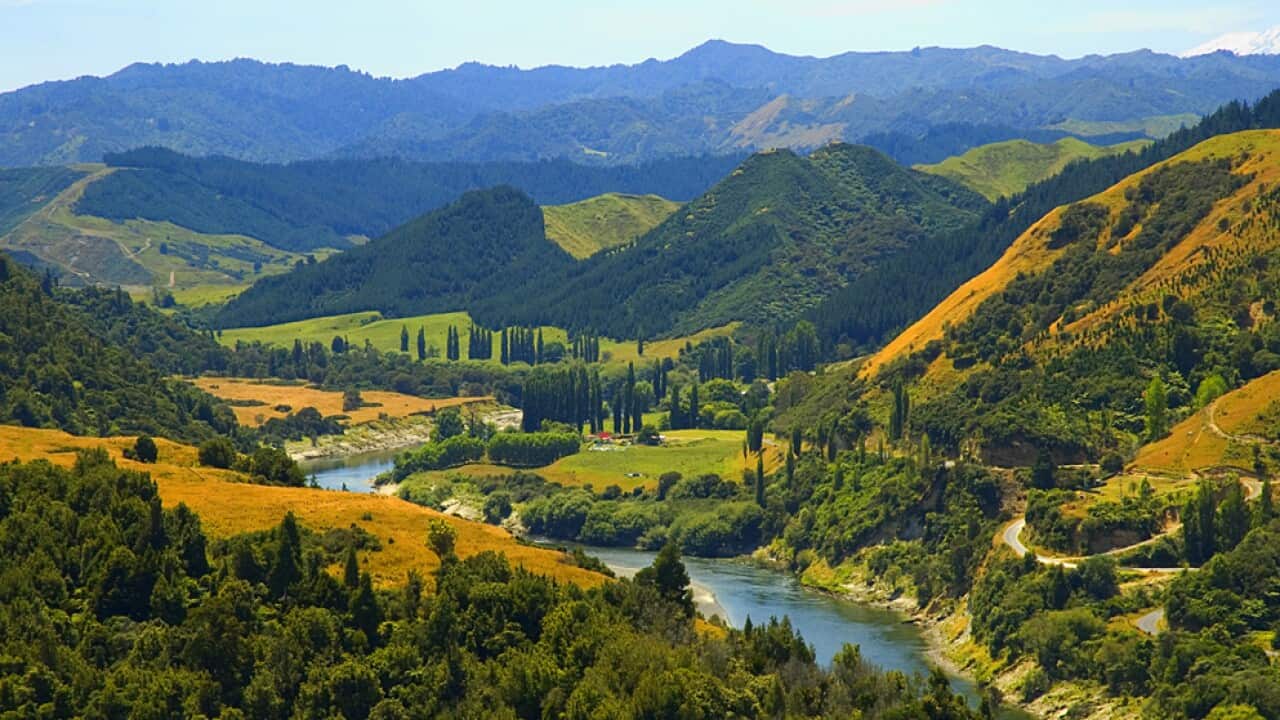 Whanganui River, North Island of New Zealand