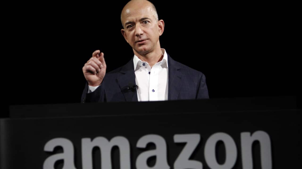 Jeff Bezos, CEO and founder of Amazon