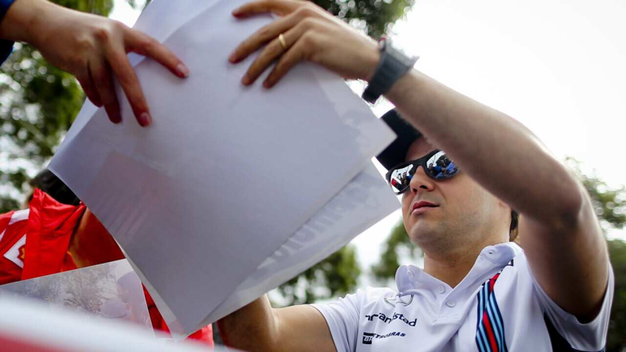 Brazilian Formula One driver Felipe Massa
