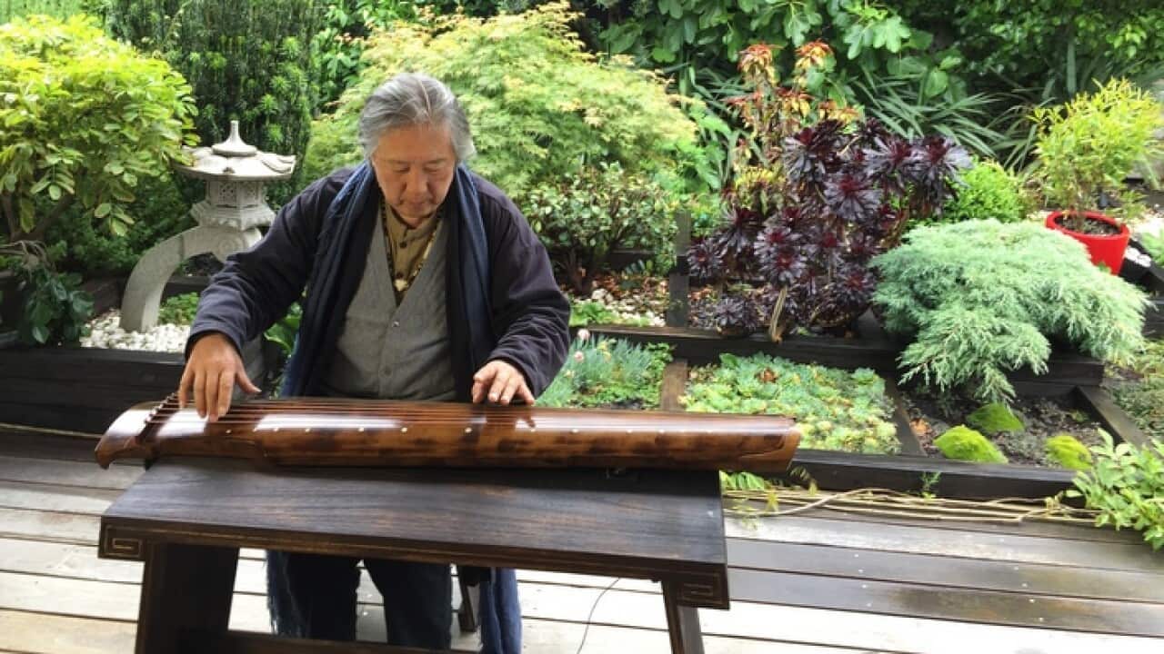 Master Yang Qing, guqin