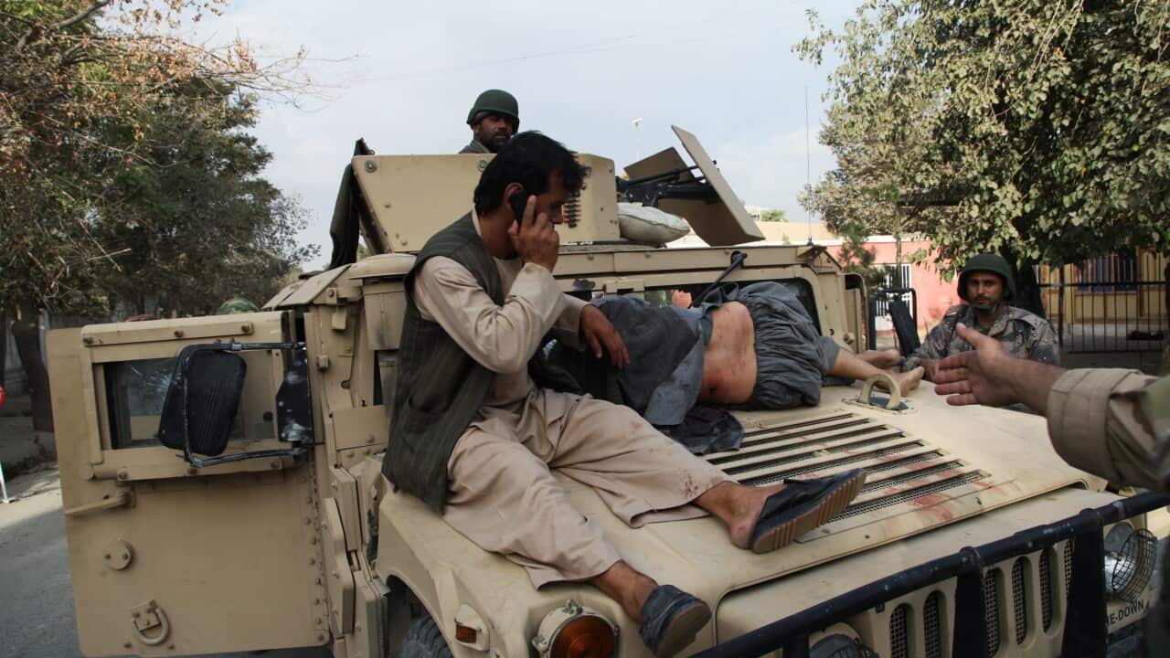 At least nine people were killed and at least 30 remain unaccounted for after a US airstrike hit a Medecins Sans Frontieres (MSF) hospital 03 October in the northern Afghan province of Kunduz, officials said. (EPA)