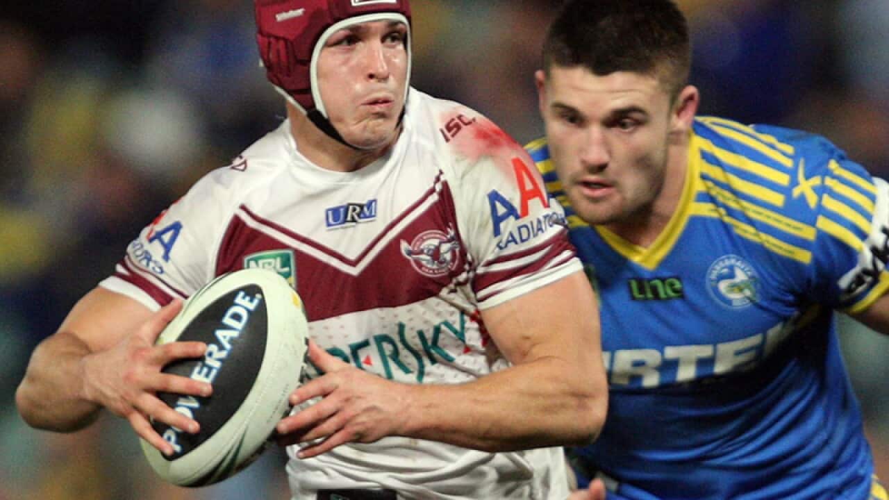 Manly Sea Eagles NRL player Matt Ballin