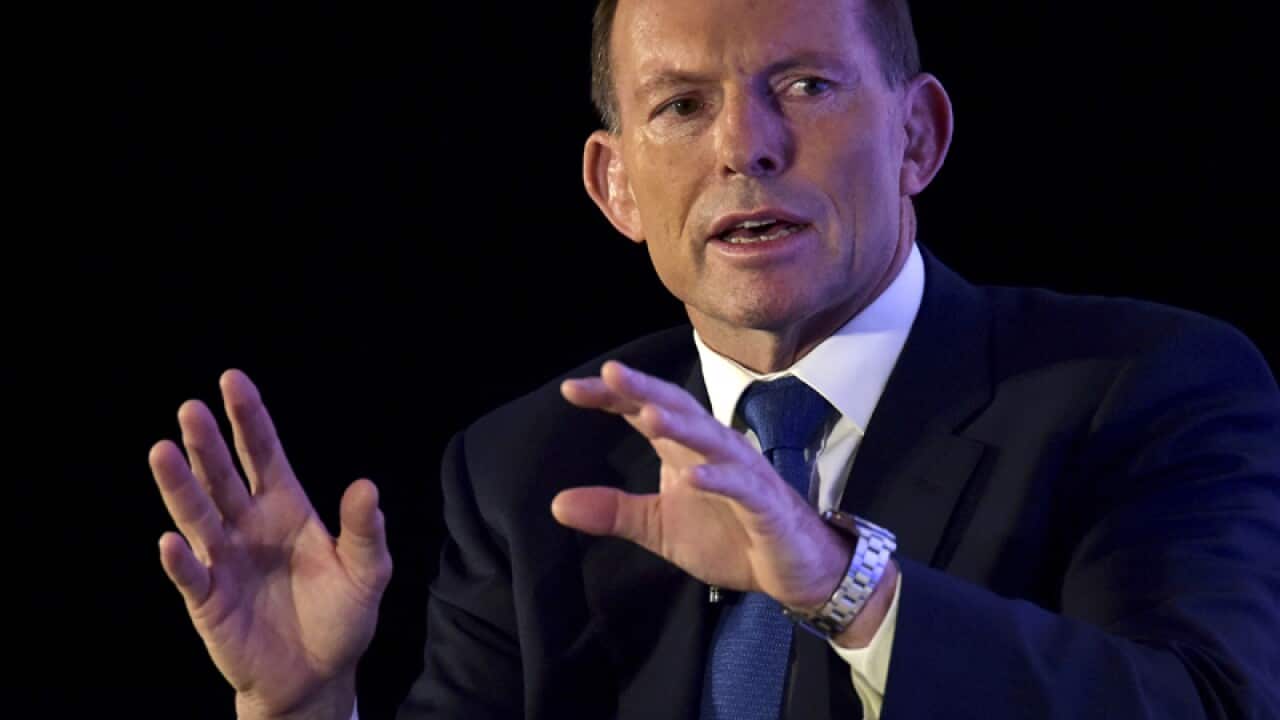 Former prime minister Tony Abbott