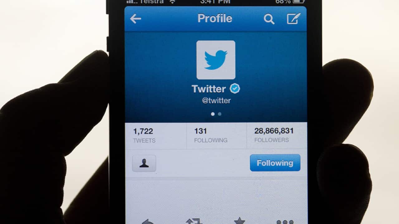 The social networking site Twitter