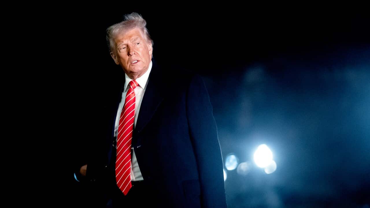 DC: President Trump Arrives to the White House