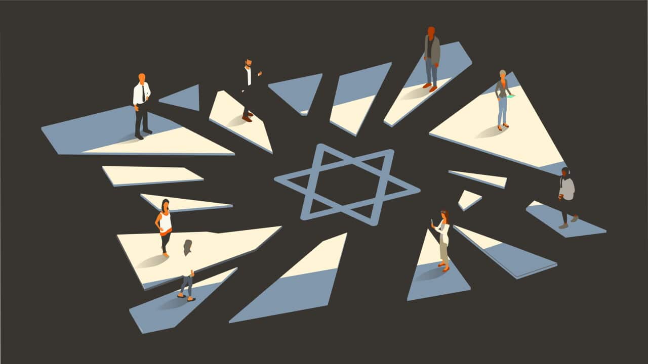 Shattered Israel Illustration