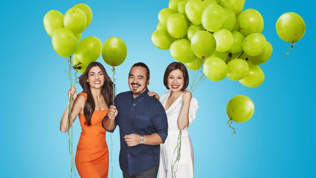 Adam, Poh and Silvia are giving you a fresh take on food on SBS Food, Channel 33.