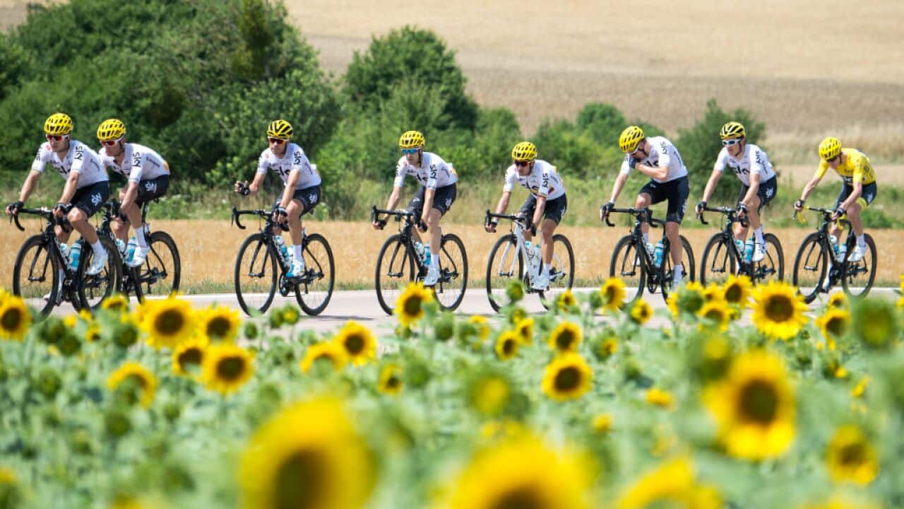 Team Sky, Tour de France 2017 Stage 10, rest day
