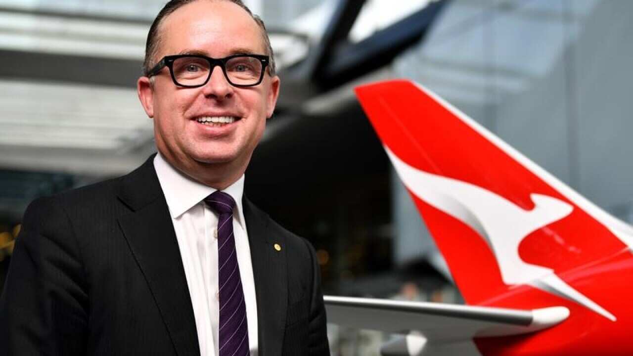 Qantas Group Chief Executive Officer Alan Joyce.