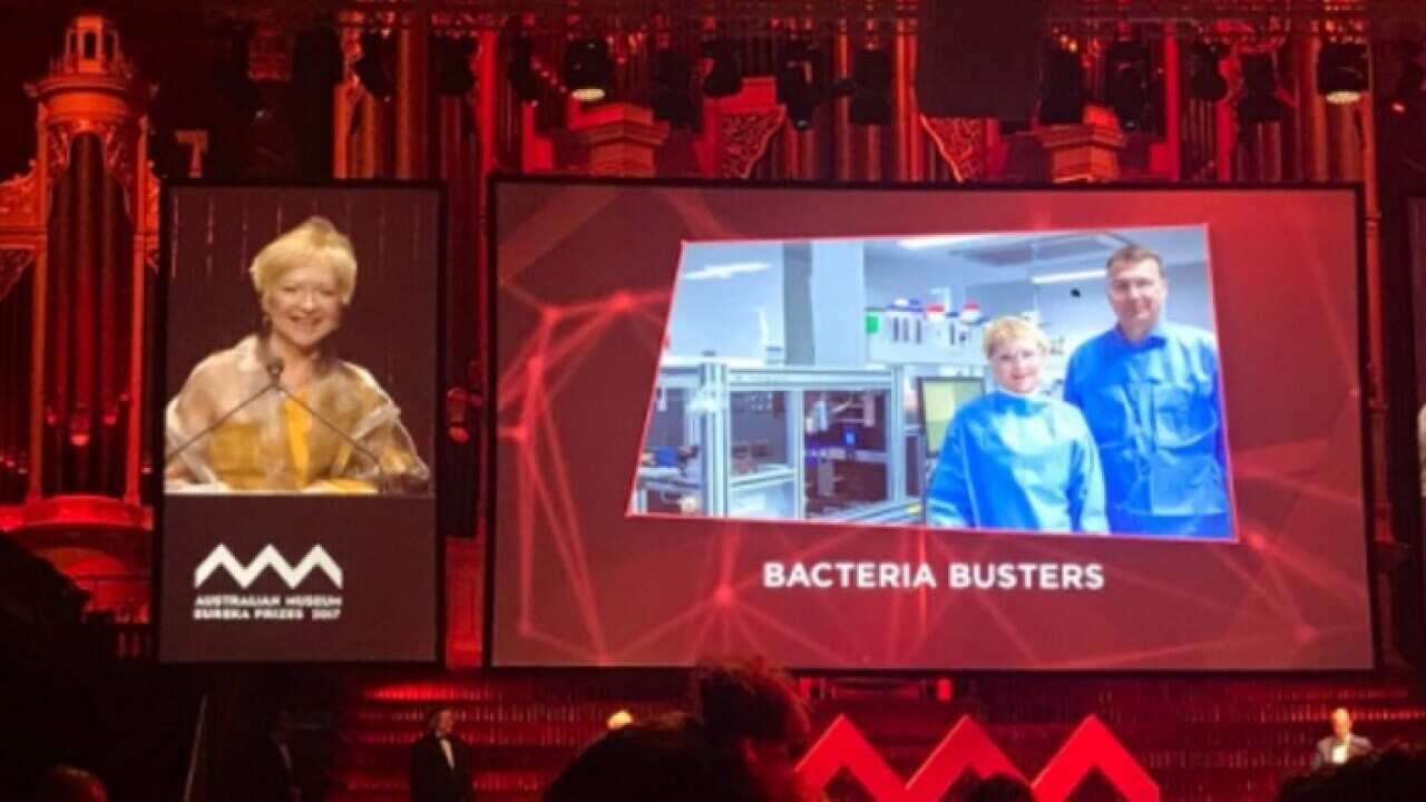Elena Ivanova at Eureka 17 Ceremony