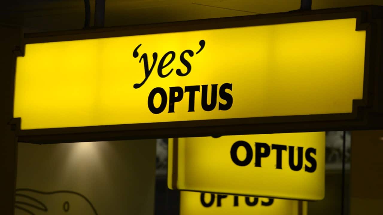 An Optus store